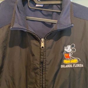Mickey Mouse men’s large Fleeced jacket